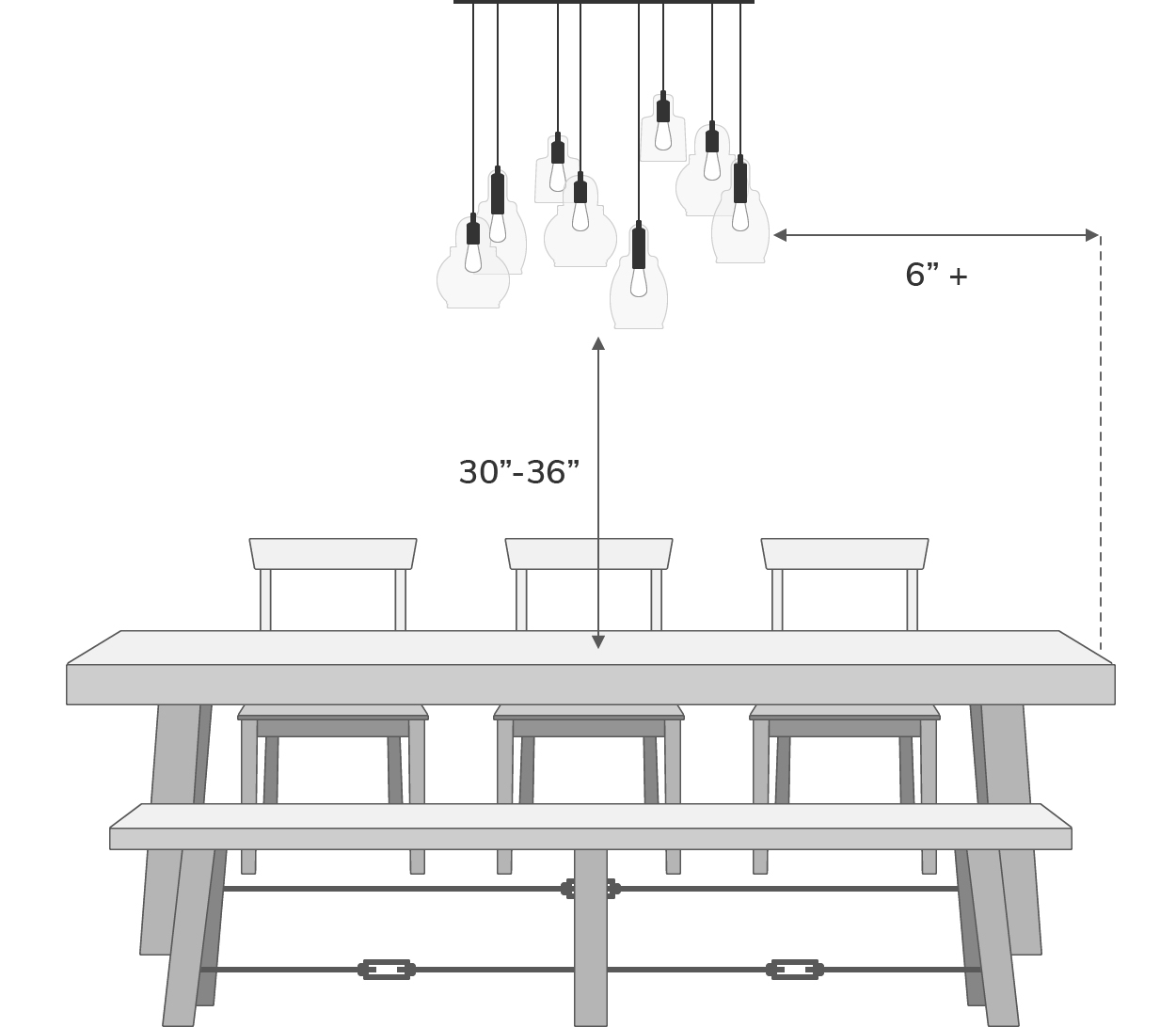 Dining Room Chandelier Light Height - Jans Place with