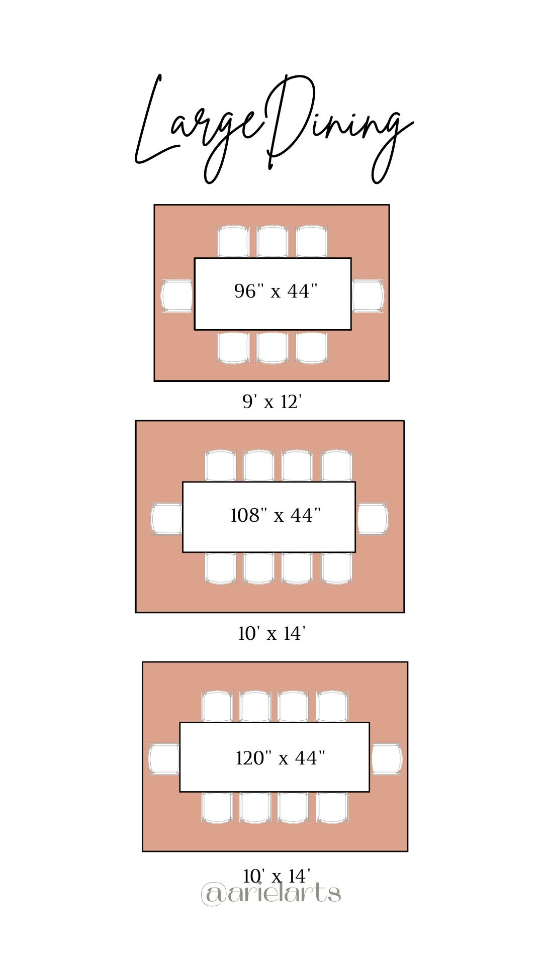 Dining Room Rug Sizes In 2021 | Dining Room Rug Size, Standard Rug ... intended for