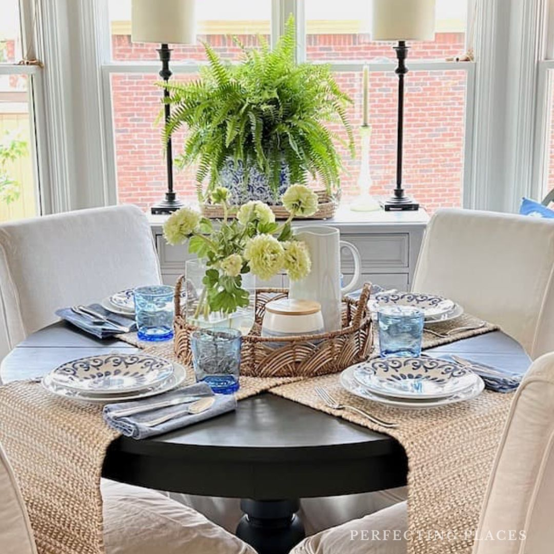 Dining Room Table Coastal Centerpieces At James Marts Blog in Styling Your Round Metal Dining Room Table for Every Occasion