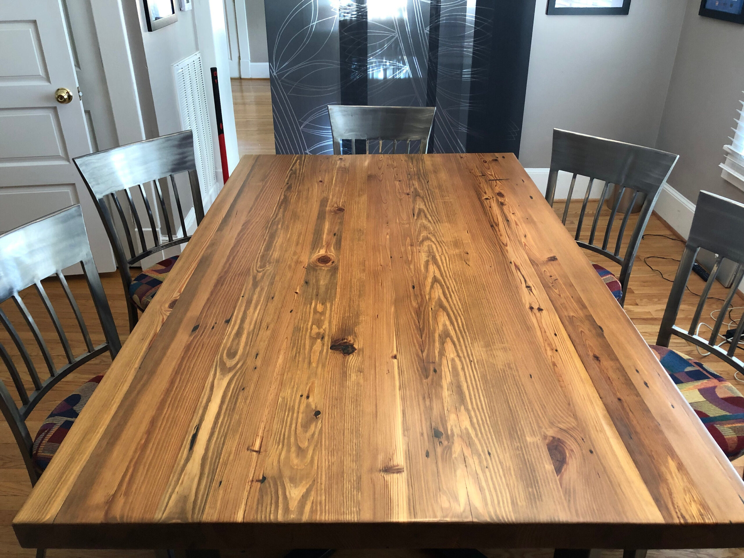 Dining Room Table Reclaimed Wood with regard to Transform Your Dining Space with a Reclaimed Barn Wood Table