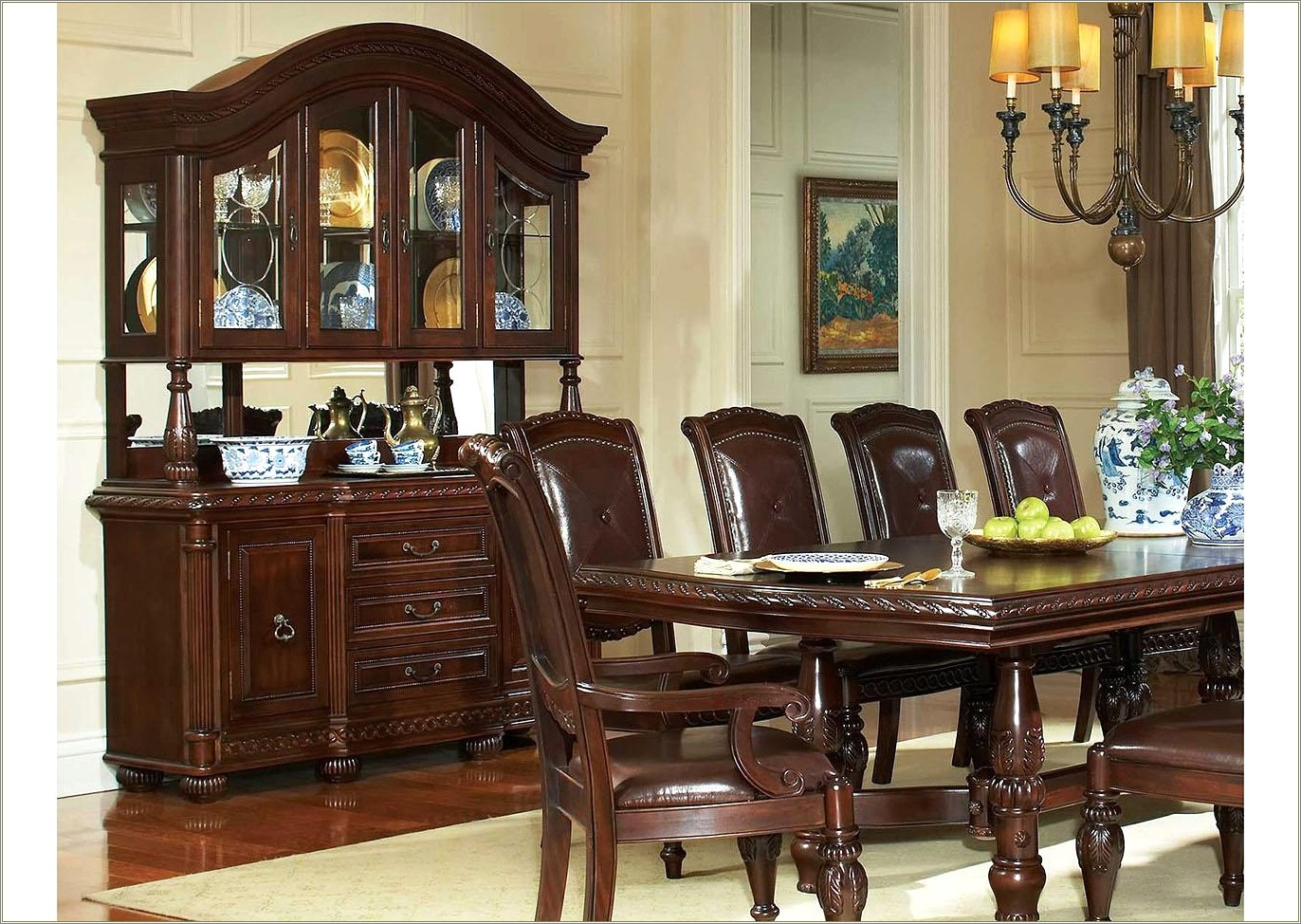 Dining Room Table With Matching Hutch At Ronald Lockett Blog in