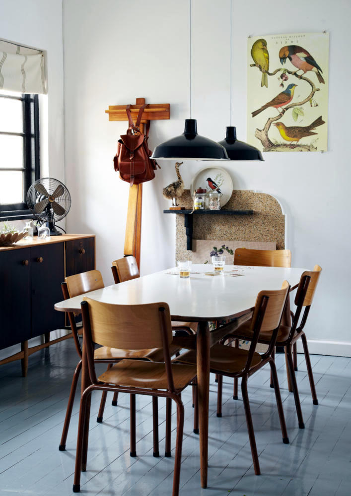 Dining Room With Retro Style | Interior Design Ideas - Ofdesign with regard to