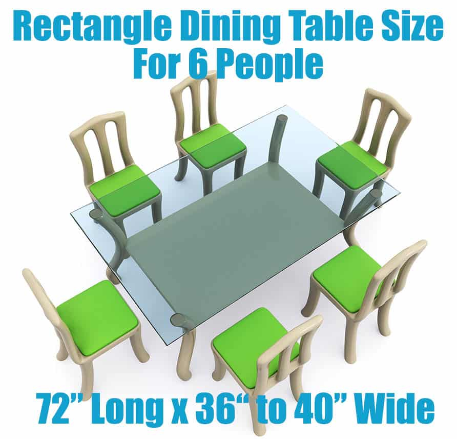 Dining Table Dimensions (Size Guide) (2022) throughout