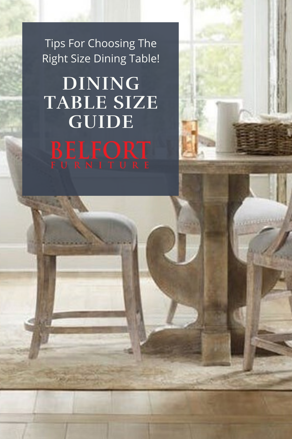 Dining Table Size Guide: How To Choose The Right Size Dining Table ... with