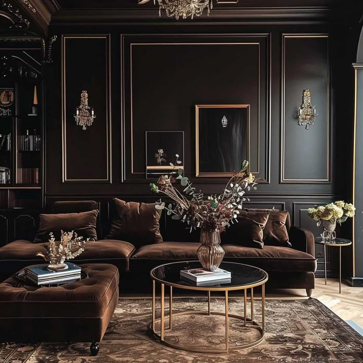 Beyond Beige Discovering the Richness of Red Brown Living Spaces