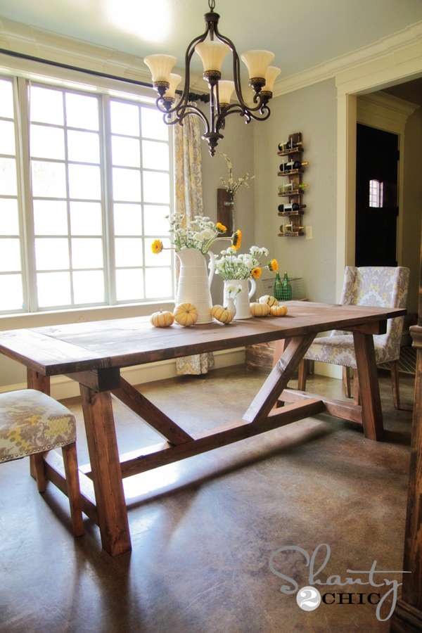 Diy Restoration Hardware Dining Table! - Shanty 2 Chic within A Guide to Choosing the Perfect Restoration Hardware Dining Table