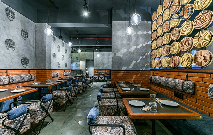 East Asia- An Innovative Restaurant Interior In Borivali | Aplus Design ... with regard to Innovating Restaurant Interiors Exploring the Latest Design Trends