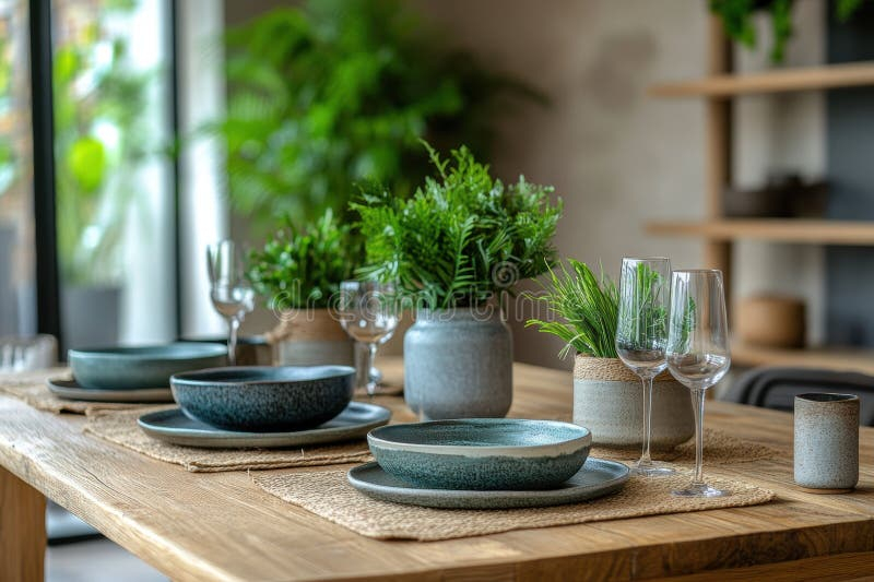 Eco-Friendly Dining, Eco-Conscious Dining Area With A Reclaimed Wood ... within