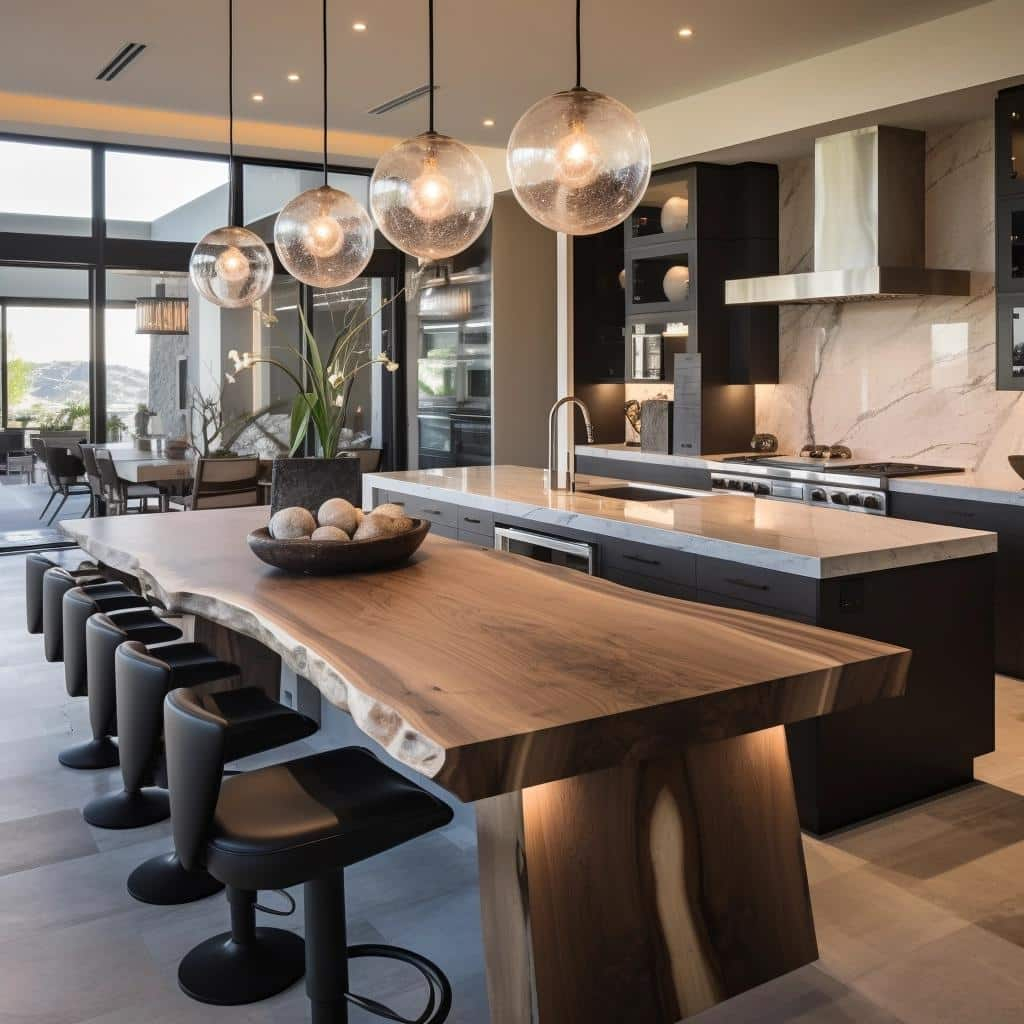 Elevate Your Kitchen: Unique Island Centerpieces You Need To See. for Elevate Your Kitchen Style with These Chic Island Chair Picks