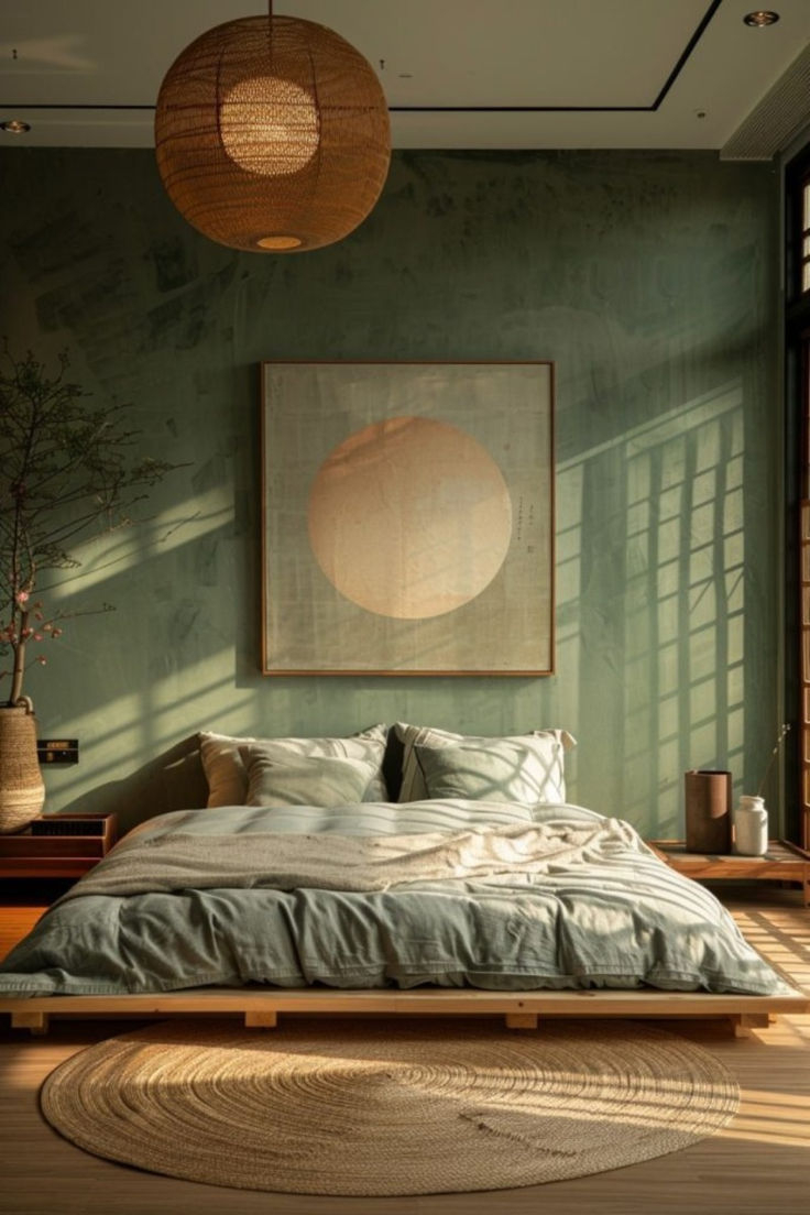 Embrace Serenity: Stunning Green Bedroom Design Ideas ... inside