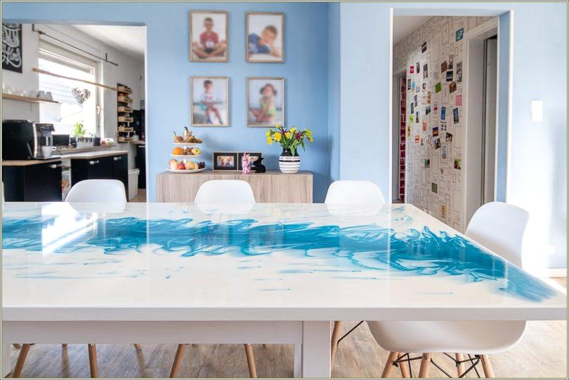 Epoxy Resin Dining Room Table - Dining Room : Home Design Ideas # ... with regard to The Enduring Appeal of Resin Dining Room Tables What You Need to Know