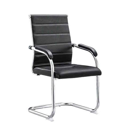 Ergonomic Chair Without Wheels Office Guest Cantilever Armchair 4009 ... in The Surprising Benefits of an Office Chair Without Wheels