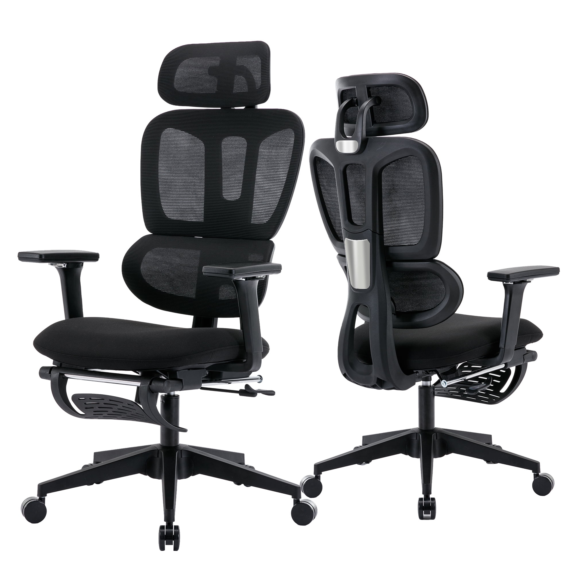 Ergonomic Office Chair, High Back Mesh, 4D Adjustable Arms, Rolling ... with regard to
