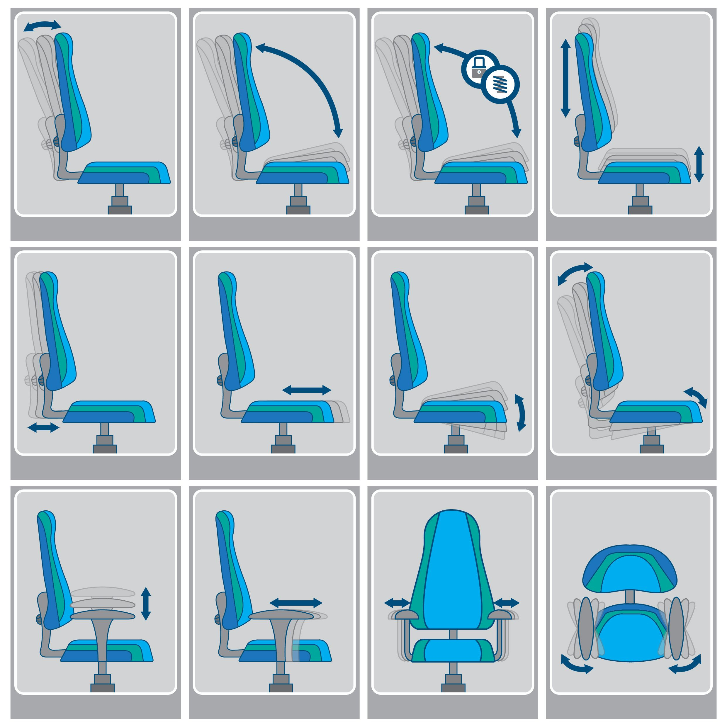 Ergonomic Office Chair throughout Finding Your Sweet Spot Effortless Office Chair Adjustments for Every Body