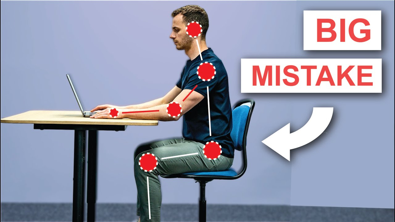 Ergonomics Safety Tips On The Correct Sitting Postures intended for