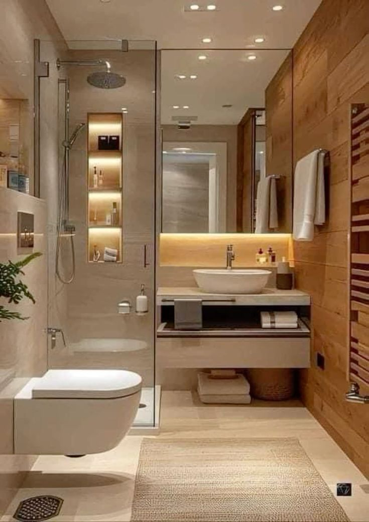 Essentials For Crafting Your Dream Modern Bathroom Oasis ... pertaining to
