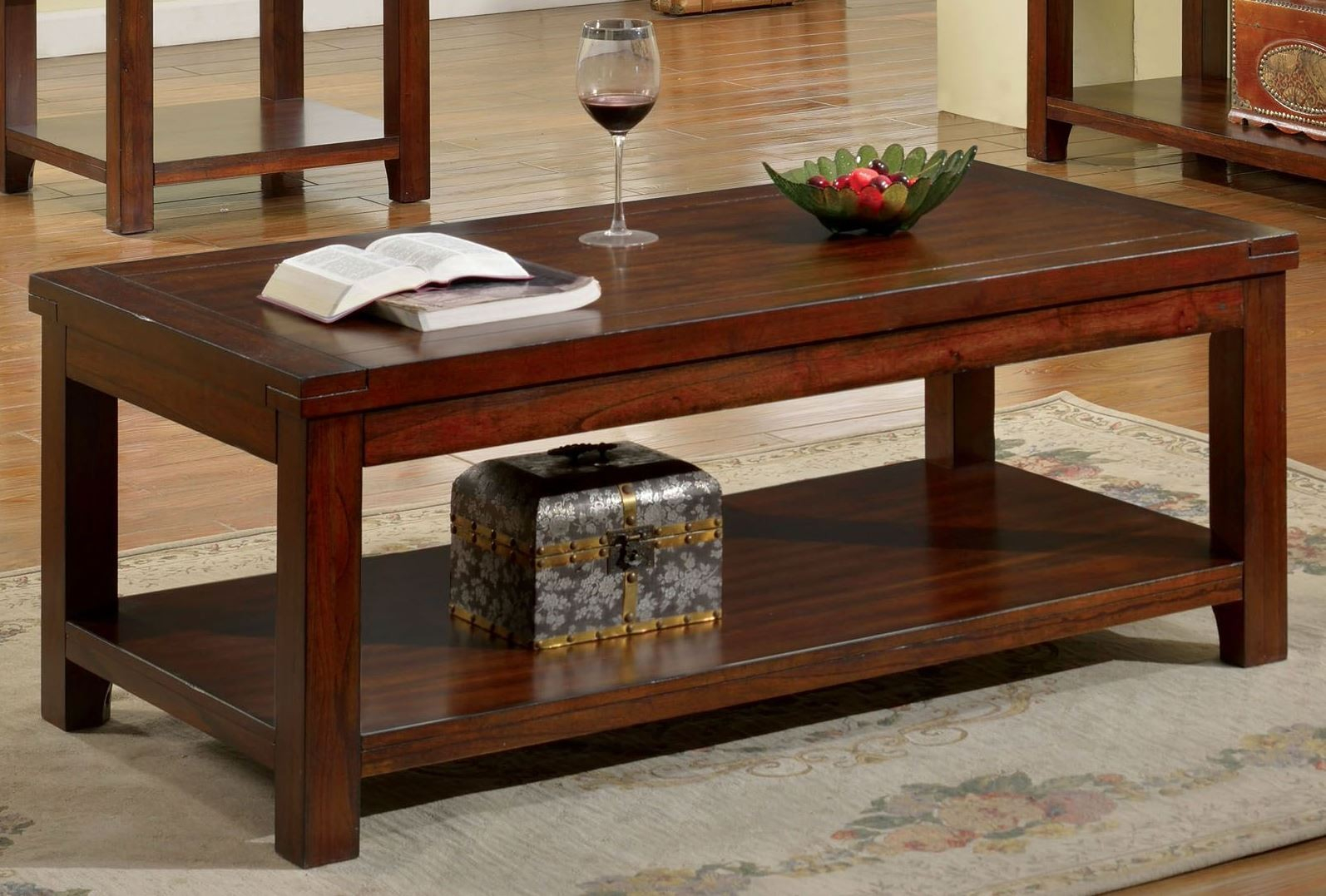 Unveiling the Beauty of Cherry Wood Coffee Table Sets A Guide to Selection