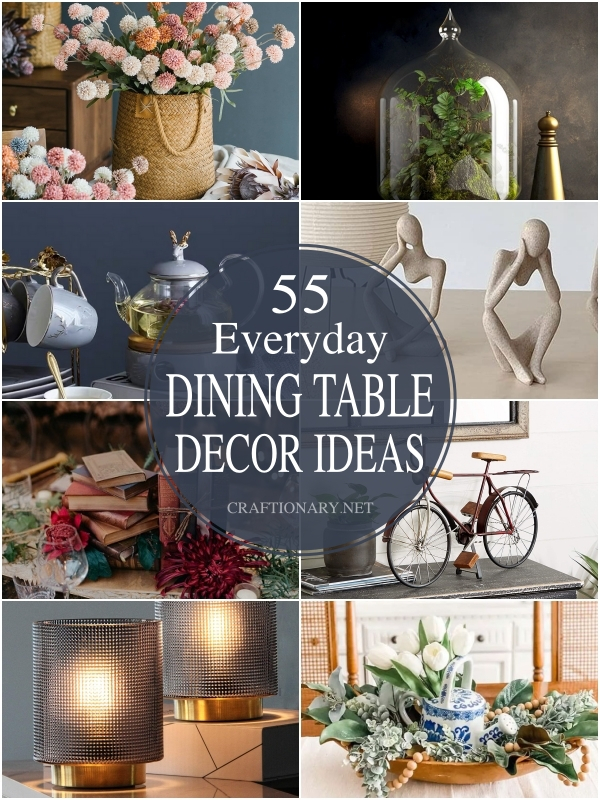Everyday Dining Table Centerpieces within From Everyday to Extraordinary Modern Dining Table Decor Secrets