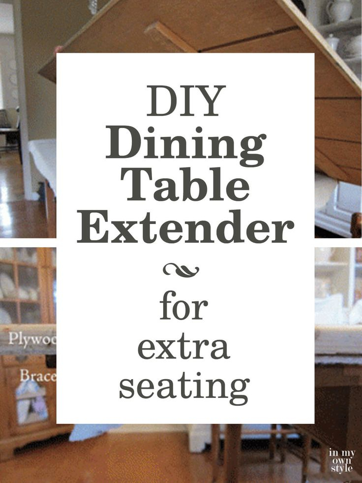 Extend And Enhance Your Dining Table With Ease inside