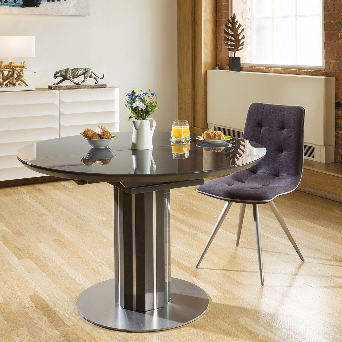 Extendable Glass Dining Table Montreal At Jennifer Vasquez Blog with