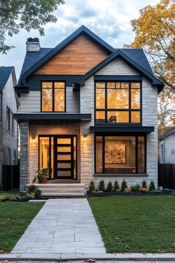 Exterior Home Design Ideas Category: Home Exterior Ideas Home Bunch throughout Home Design Ideas