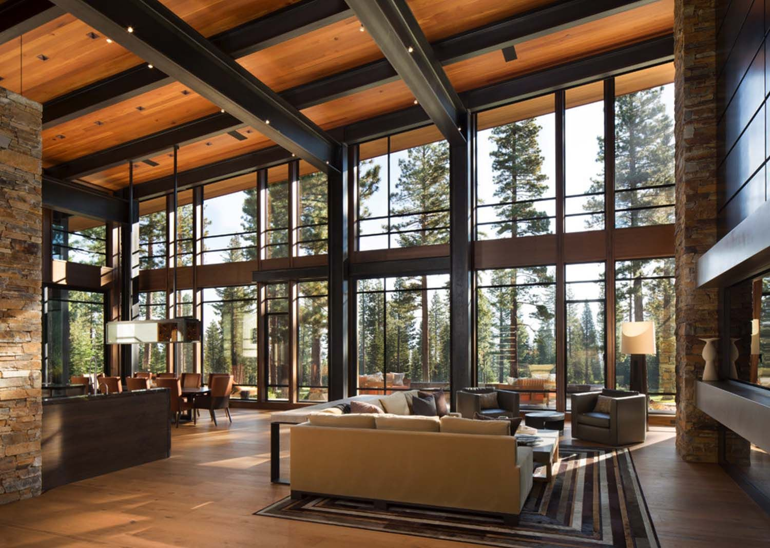 Fabulous Mountain Modern Retreat In The High Sierras | Modern Mountain ... for