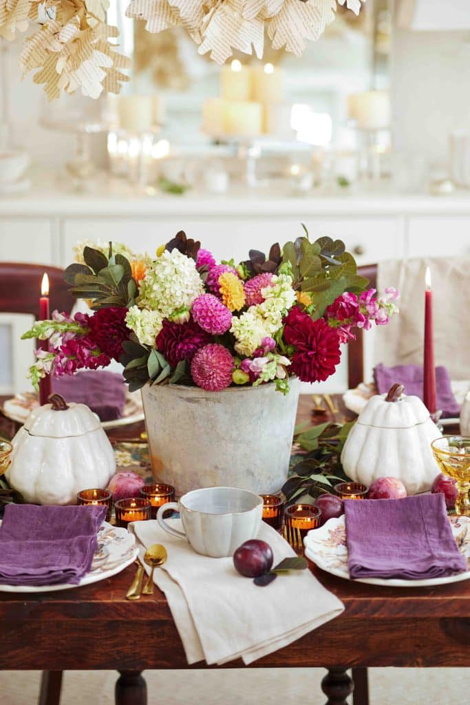 Fall Dining Room Table Decor - Happy Happy Nester in Seasonal Dining Room Table Decor for Every Occasion