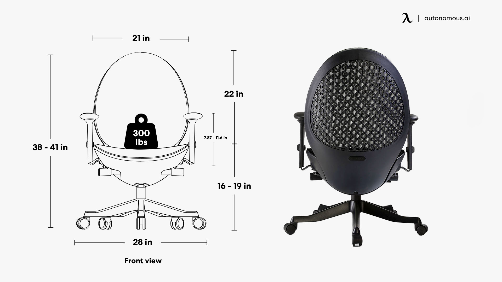 Finding The Suitable Office Chair Dimensions (Step By Step) pertaining to