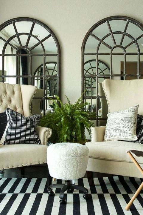 Floor Mirror In Living Room Lovely How To Decorate With Mirrors ... for The Art of the Floor Mirror How to Brighten and Expand Your Living Space