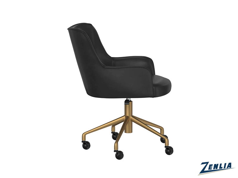 Frank Office Chair - Black | Office Chairs | Modern Office Furniture ... within From Classic to Contemporary Exploring the Versatility of Black Office Chairs