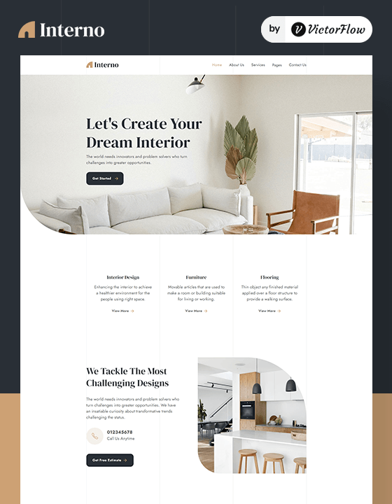 Free Website Templates For Interior Designers | Psoriasisguru.com in Interior Design Ideas Website