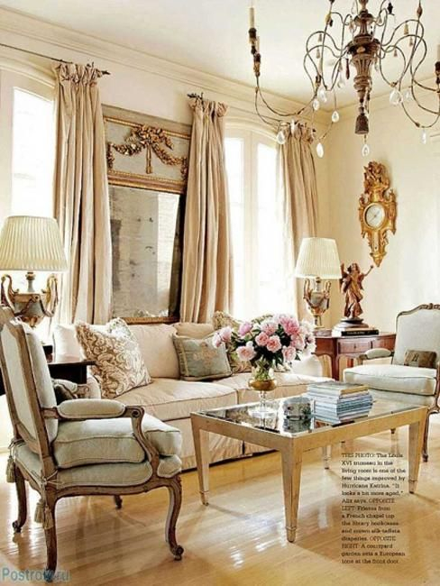 French Interiors, Chic And Charm Of Modern Interior Design In French ... intended for Creating Inviting Country French Living Rooms That Feel Like Home