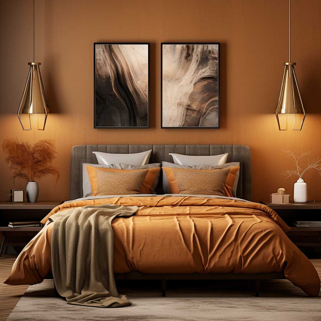 From Drab To Fab Brown Bedroom Decorating Guide intended for