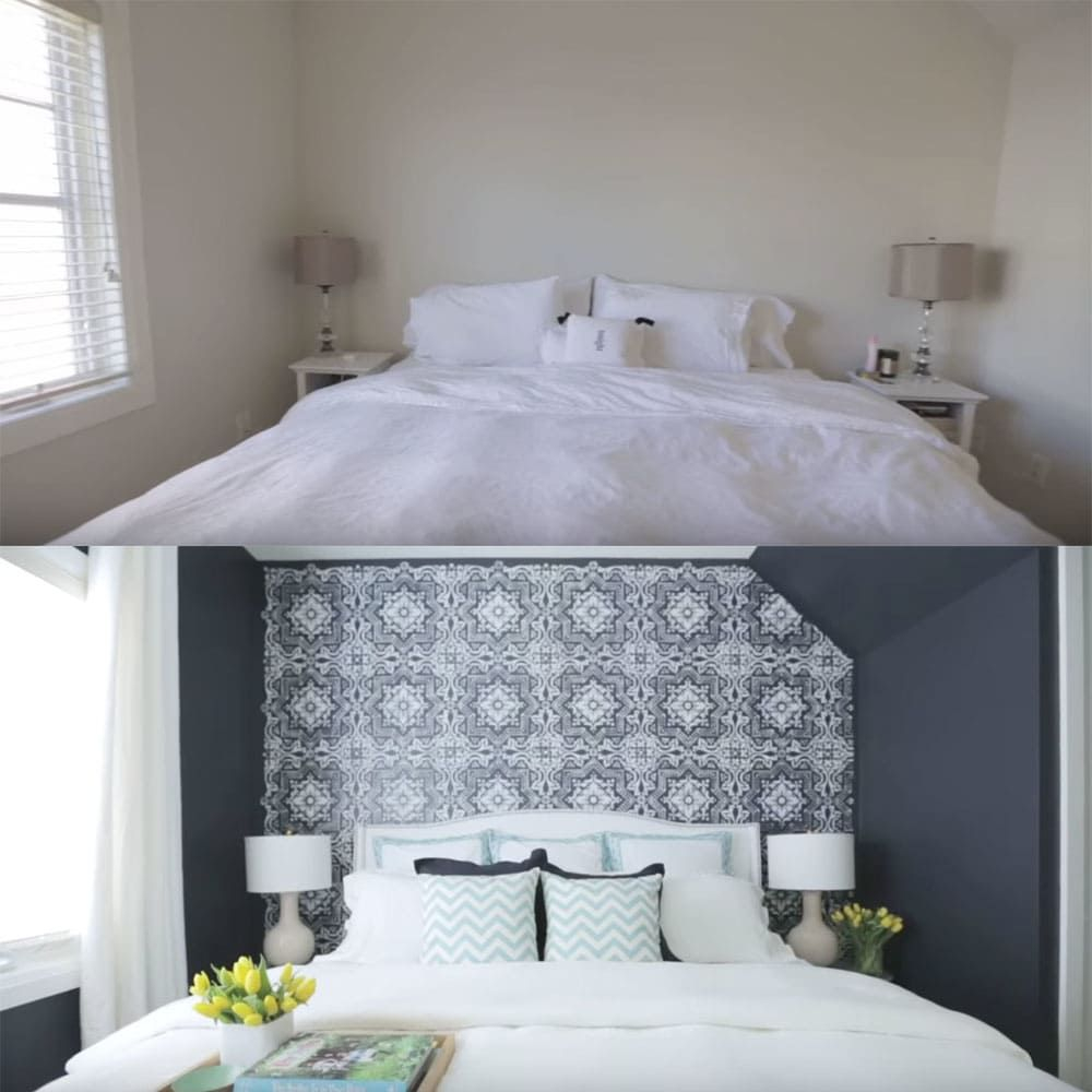 From Drab To Fab: Extreme Bedroom Makeover On A Budget – Crafty House ... inside From Drab to Dreamy New Bedroom Makeover Secrets