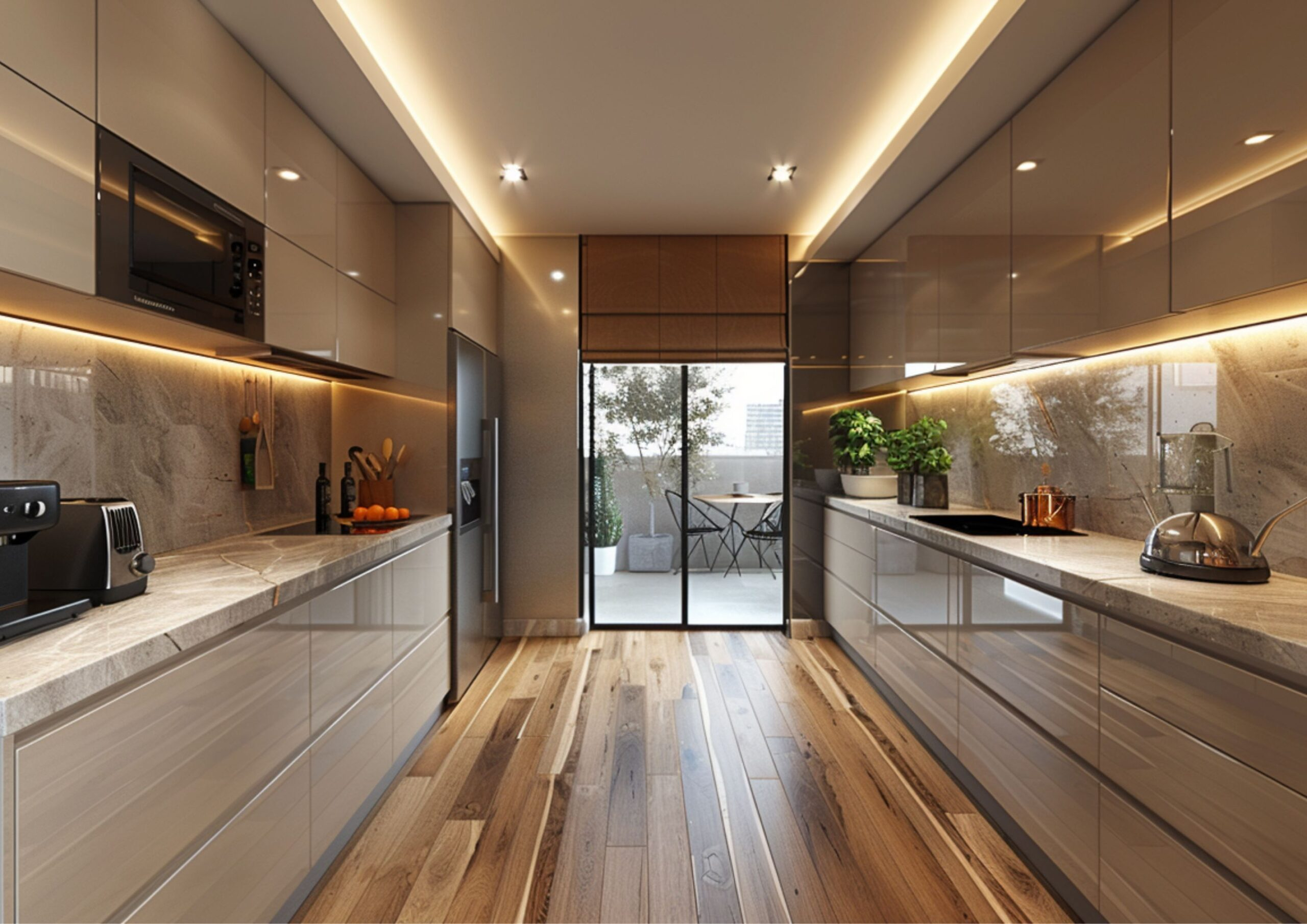 Galley Kitchens: Making The Most Of Every Inch - Bluprint in Making the Most of Every Inch in a 10x10 Kitchen