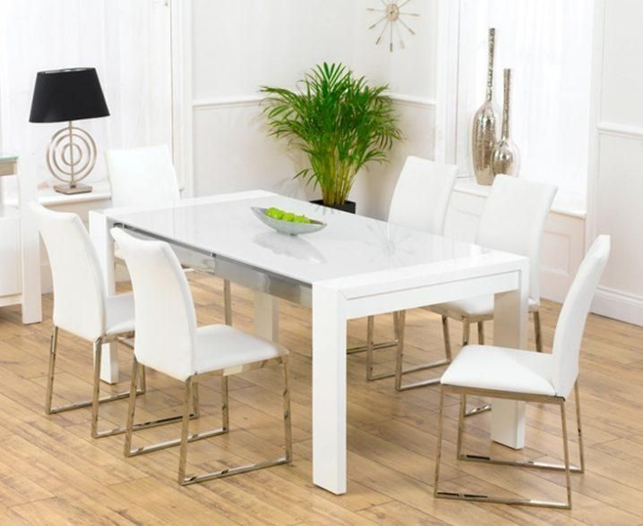 Gloss White Dining Tables pertaining to The Enduring Appeal of White High Gloss Dining Tables in Modern Homes