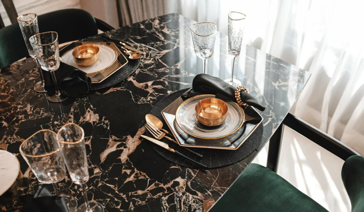 Granite Dining Table Designs &amp;Amp; Ideas For Your Home inside