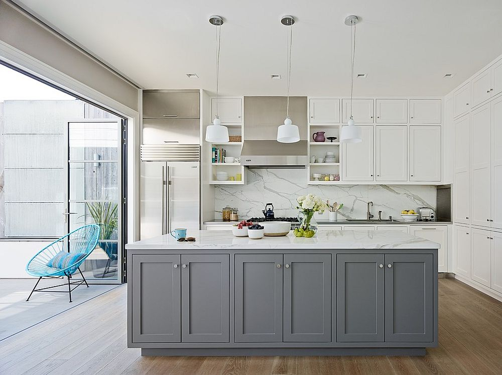 Elevate Your Kitchen Experience with Sophisticated Grey and White Combinations