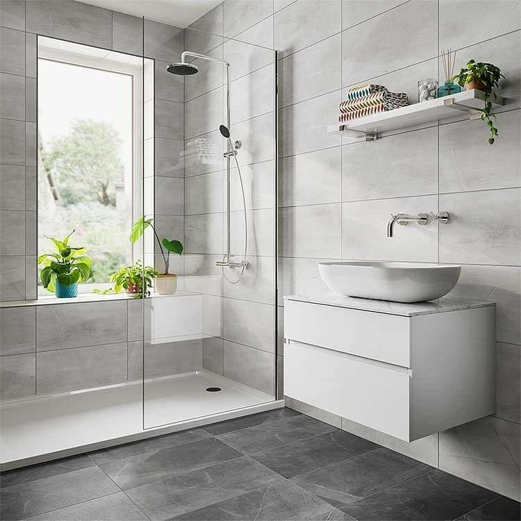 Grey Bathroom Tiles – Goodworksfurniture intended for The Ultimate Guide to Choosing the Perfect Grey Tiles for Your Bathroom