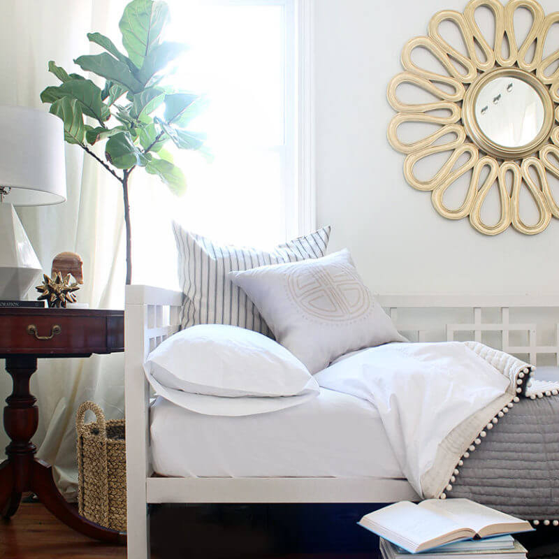 Guest Bedroom Makeover: From Drab To Fab - South End Style inside