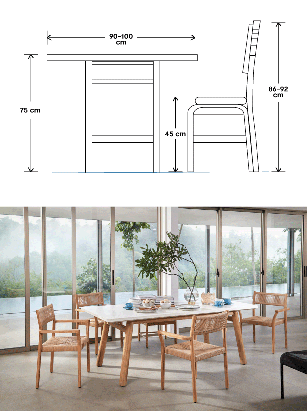 Height Of Dining Room Table pertaining to Unlock the Secrets to Dining Table Height for Comfort and Style