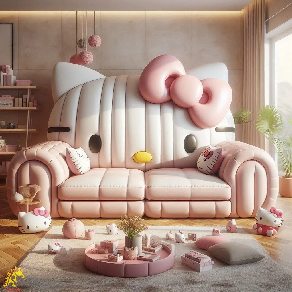 Hello Kitty-Inspired Sofa: Whimsical Charm For Your Living Space - Tran ... in