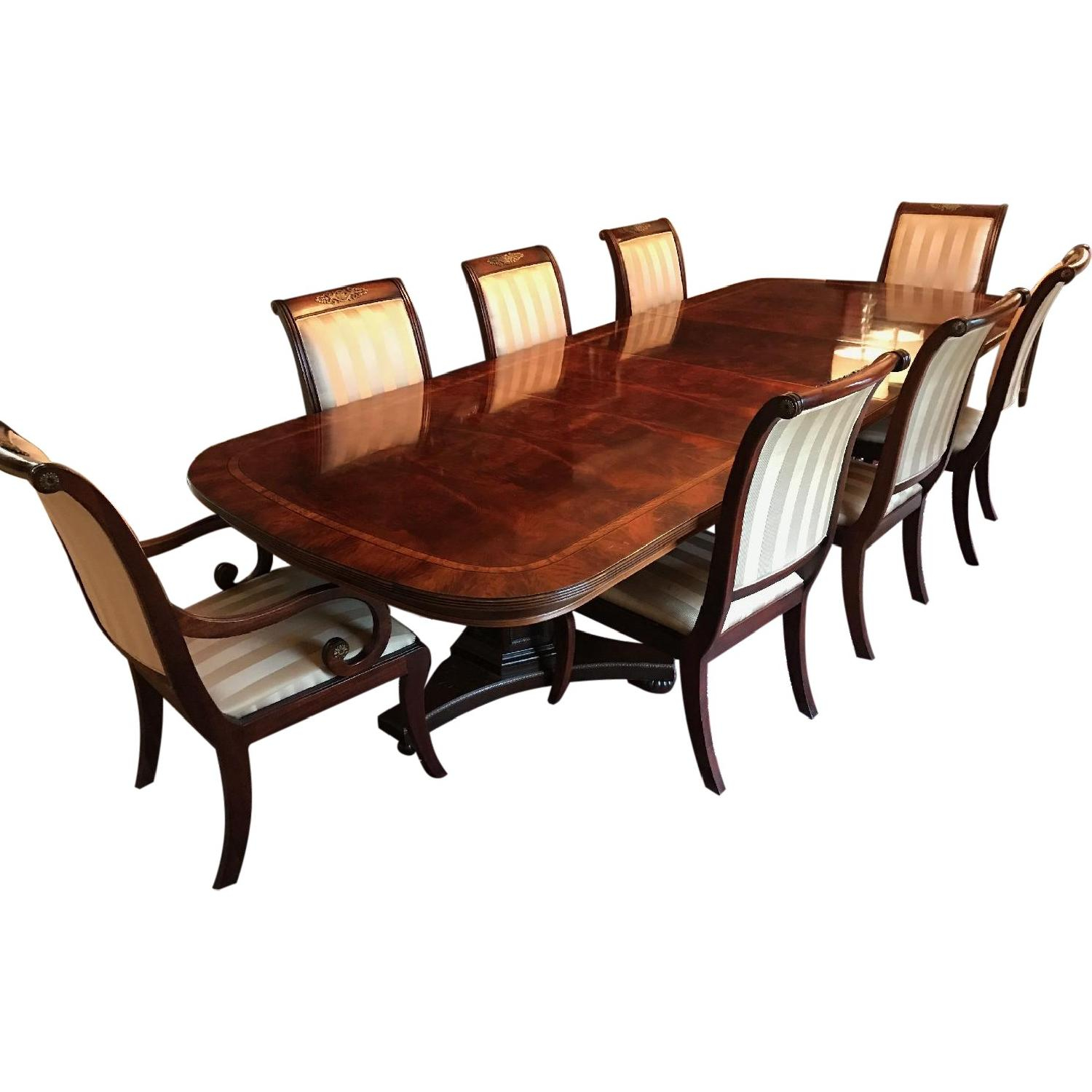 Henredon Dining Room Table with How to Style Your Space with a Classic Henredon Round Dining Table