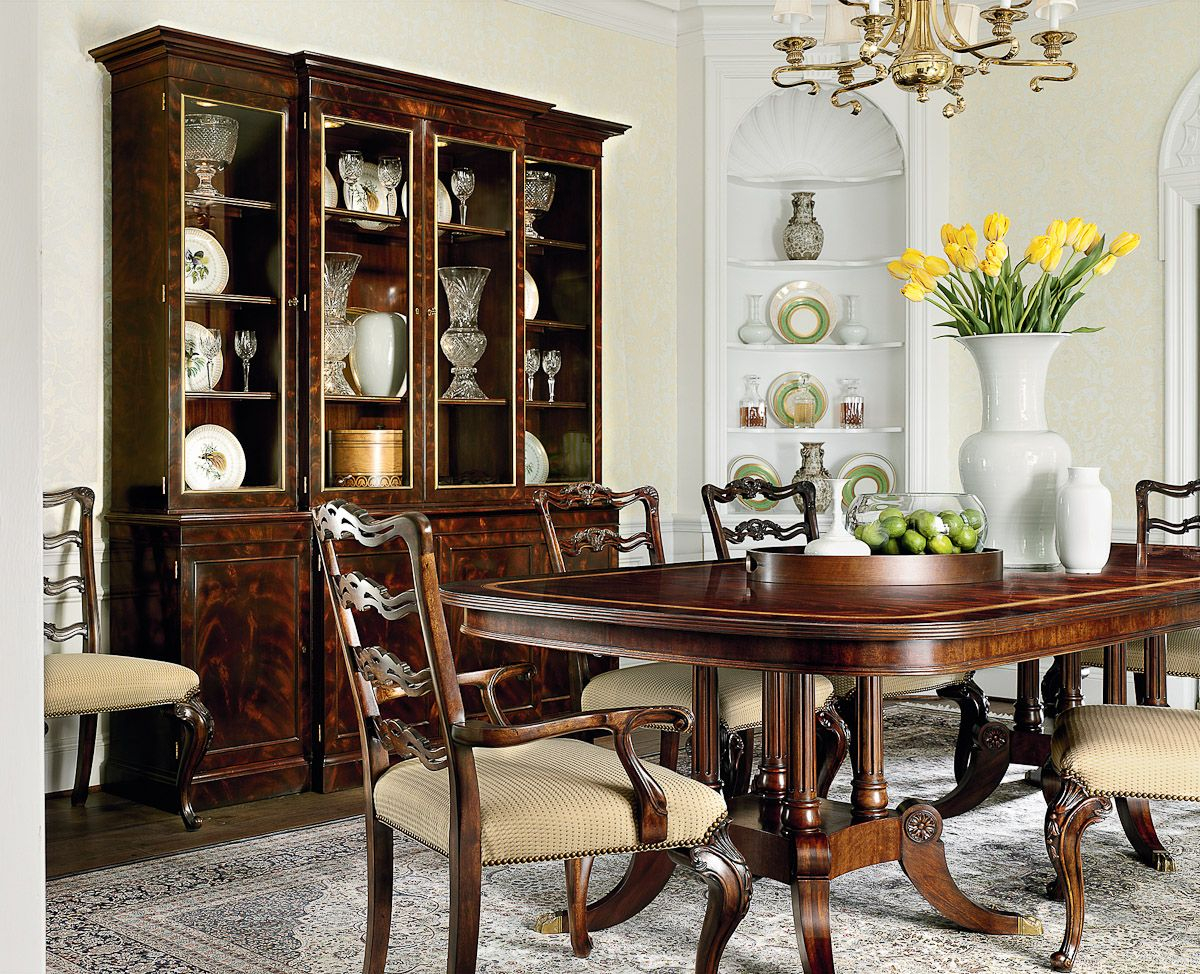 How to Style Your Space with a Classic Henredon Round Dining Table