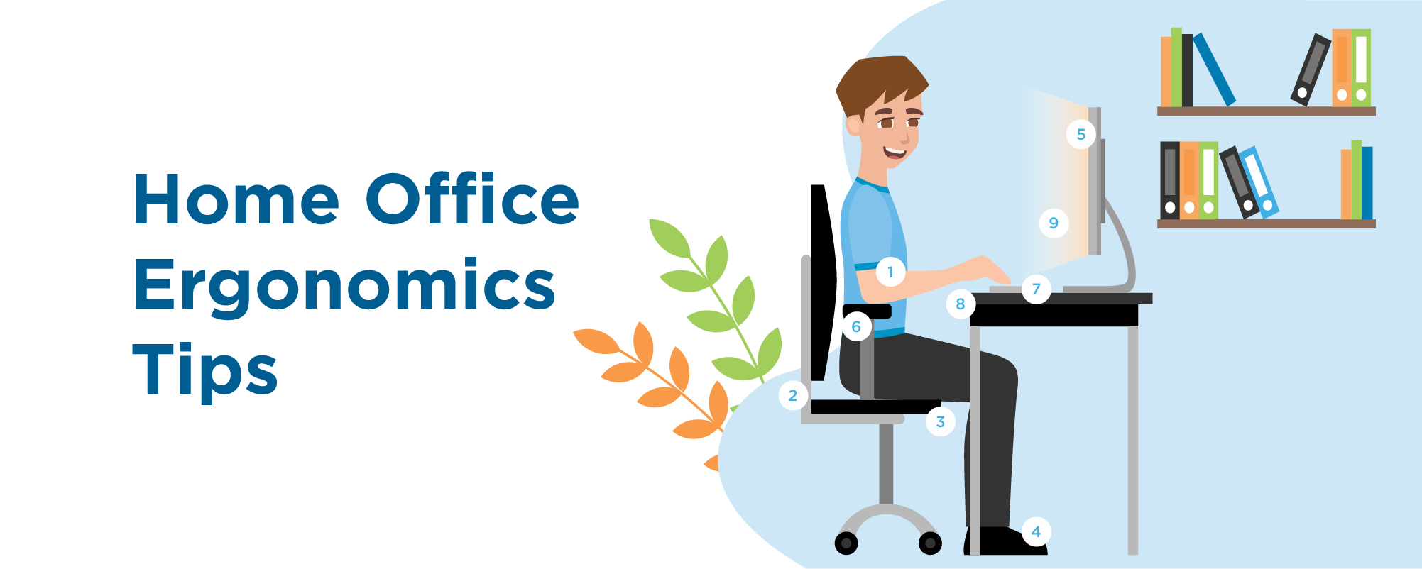 Home Office Ergonomics Tips with