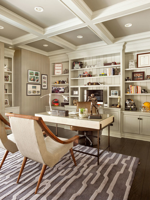 Home Office Interior Design | Houzz within Unlock Your Home Office Potential Inspired Design Solutions