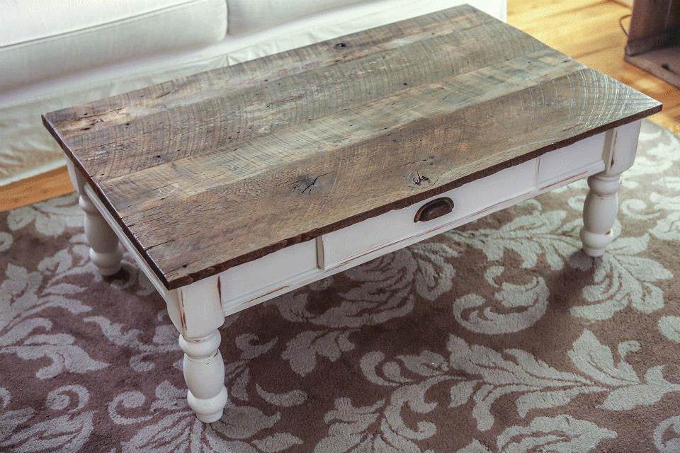 Home - Reclaimed Things | Distressed Wood Coffee Table, Distressed ... in