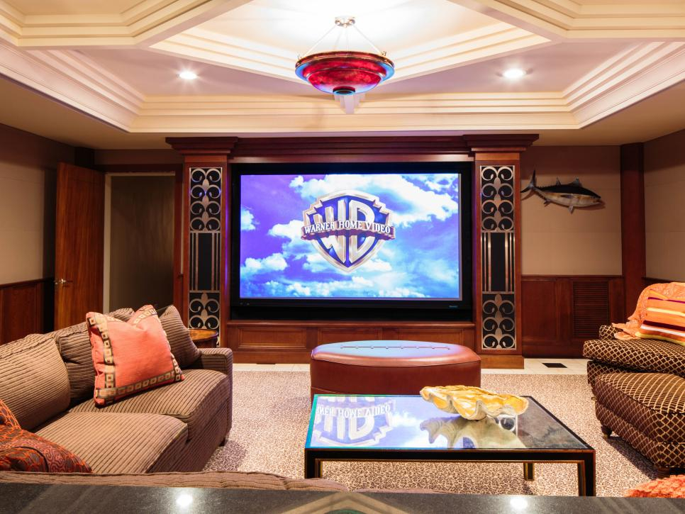 Home Theater Design Tips - Ideas For Home Theater Design | Hgtv intended for Unlocking the Full Potential of Your Living Room for Home Theater Magic