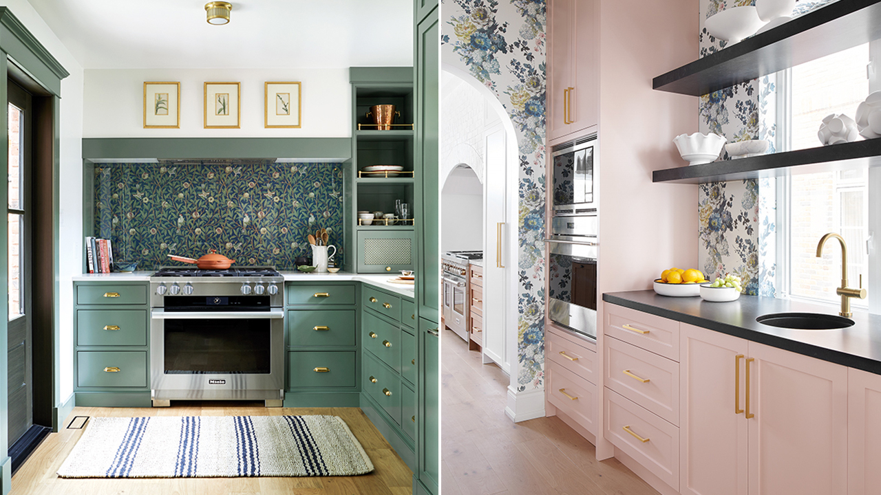 House &amp;Amp; Home - 70+ Kitchens That Make A Case For Color throughout