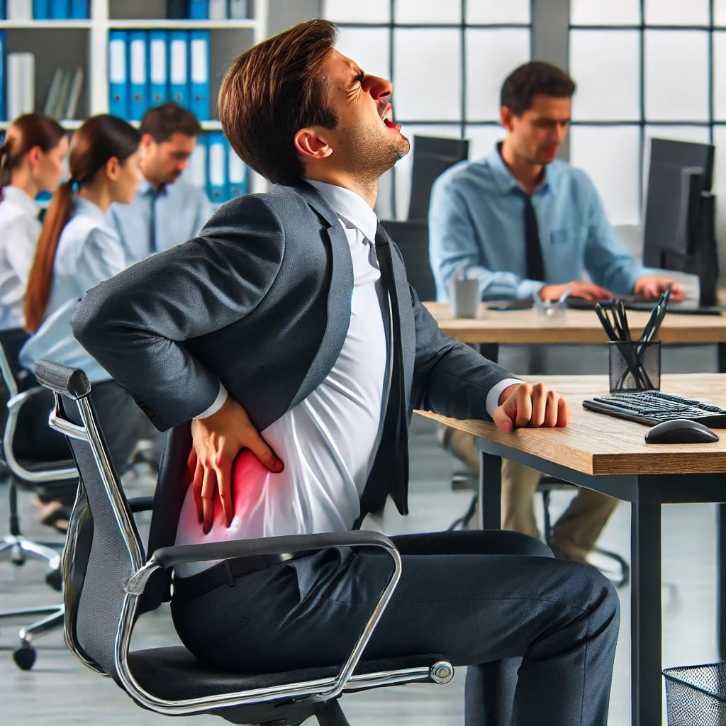 How The Right Office Chair Can Help Your Back Pain - Karo with